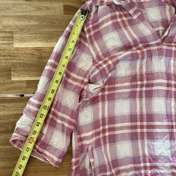 Elan Women’s Shirt Dress Size Medium Western Country FarmHouse Fall Autumn Vibes - Picture 10 of 12